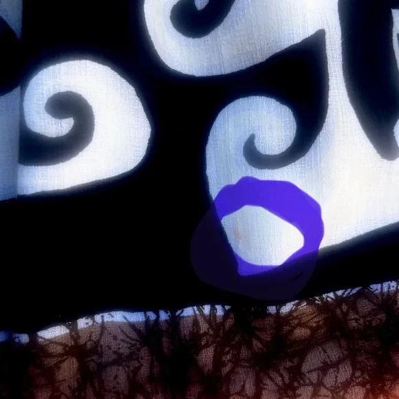 SOLD!! 💸💸Vintage psychedelic wrap skirt - Picture 10 of 10